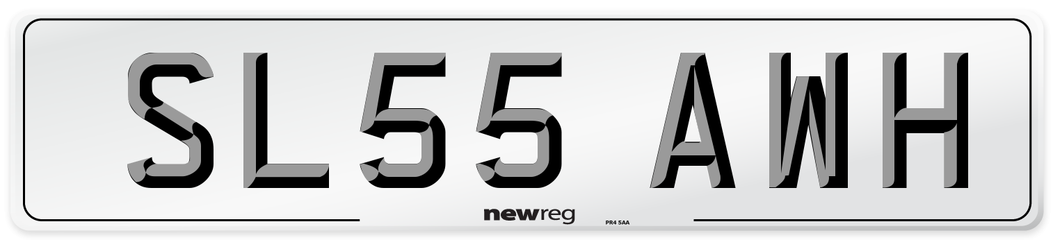 SL55 AWH Number Plate from New Reg